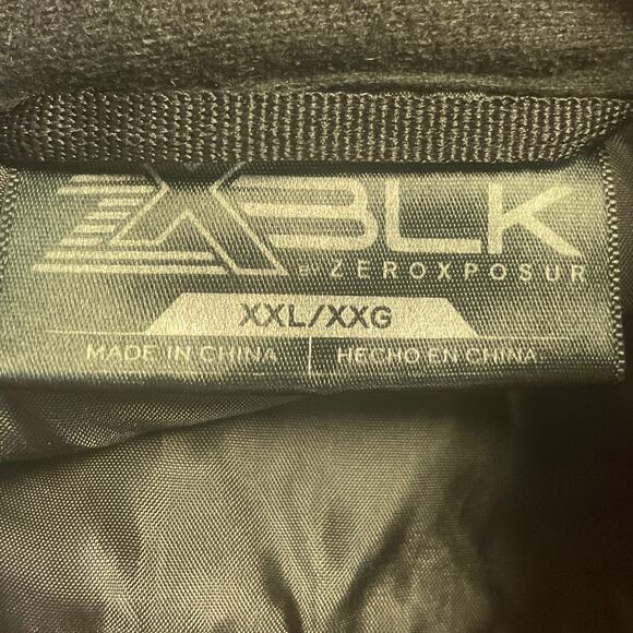 ZeroXPosur Mens XXL Navy 100% Polyester Long Sleeve Full Zip Lined Heavy Jacket - Picture 5 of 6